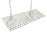 Closetmaid ShelfTrack 5-Pair Ventilated Wire Shoe Shelf Kit 2846 2846