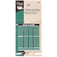 Dritz(R) Glovers/Leather Hand Needles-Size 3/7 3/Pkg