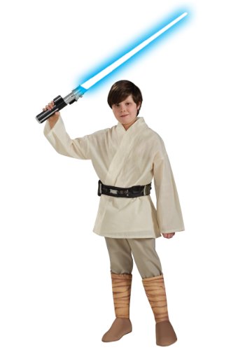 Best Price Star Wars Child's Deluxe Luke Skywalker Costume, Small