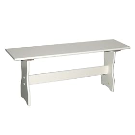 Nook Bench - Antique White