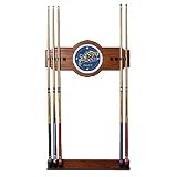 United States Naval Academy Wood and Mirror Wall Cue Rack