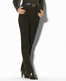 Lauren Jeans Co. Classic Straight-Leg Corduroy Pants