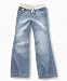 Vanilla Star Girls Knit Waistband Wide Leg Jeans