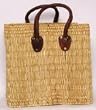 Moroccan Straw Summer Beach / Shopper / Tote Bag