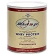 Whey To Go Protein Powder Natural Chocolate Cocoa Bean Flavor By Solgar - 41 oz