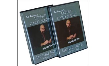 Expert Card Magic, Sal Piacente's Lecture Notes, 2 DVD Set