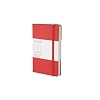Moleskine Classic Red Notebook, Ruled Pocket