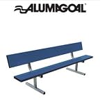 SSG / BSN Surf Mount Bench w/Back-Powder Coat 15'