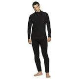 Trespass Unisex Potter Base Layer Set Black