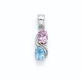 S/S Stellar Peridot/Pink Pend - GHSW161