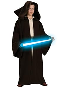 Star Wars Child's Super Deluxe Jedi Robe Costume,Large
