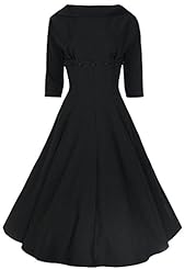 Cotton/Elastane Vintage Evening Dress/Wedding Party Dress 