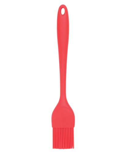 HIC Brands that Cook Essentials 10-3/4-Inch Silicone Brush, Cherry