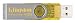 Kingston DT101Y/4GB Flash Memory 4GB DataTraveler 101 with Secure Traveler (Yellow)