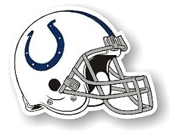 Set of 2 Set of 2 Indianapolis Colts 12" Vinyl Magnet Set Of 2 - NFL