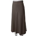 Adi Designs Flowing A-line Easy Care Skirt - Charcoal