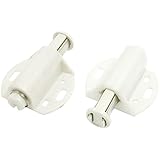 URBEST&reg;Drawer Door Touch Press Single Magnetic Catch Push Latch White 2Pcs
