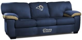 Home Team NFL St. Louis Rams Classic Sofa