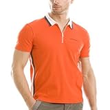 Armani Exchange Zip Logo Polo