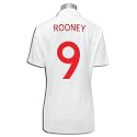 England National Team 2009-10 ROONEY #10 Home Soccer Jersey (Size Large)