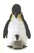 Penguin Plush with Baby Chick, 12 Inches (Emperor From Aurora World)