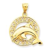 14k Dolphin Charm