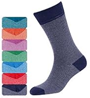 7 Pairs of Freshfeet™ Cotton Rich Feeder Striped Socks with Silver Technology