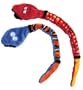 KONG Snake Dog Toy, Large, Colors may Vary