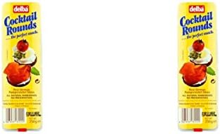 (2 PACK) - Delba Pumpernickel Cocktail Rounds Bread| 250 g |2 PACK - SUPER SAVER - SAVE MONEY