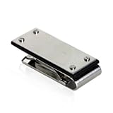 Industrial Brushed Finished Money Clip in Stainless Steel