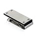 Apparel : Industrial Brushed Finished Money Clip in Stainless Steel