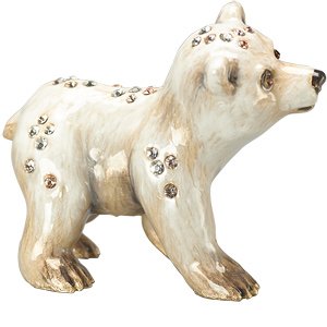 Jay Strongwater Mini Polar Bear Figurine