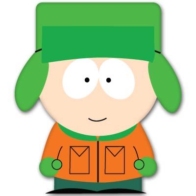 South Park Kyle Broflovski Vynil Car Sticker Decal - Select Size