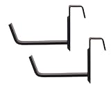 B.S額受長押掛け 80mm 黒 2個入 2034-A fukui