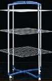Foldable Washing Line 3 Tier 28m Outdoor/Indoor Tower Clothes Airer Dryer