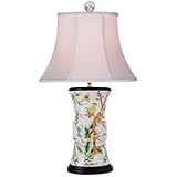 IMAGE OF Parrots Porcelain Table Lamp