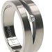 Titanium Ring Matte polish and Comfort fit. Width:8 mm