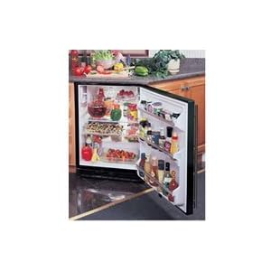 Marvel 6.1 Cu Ft Undercounter Black Refrigerator