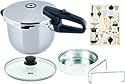 Fissler ビタクイック 圧力鍋 6L (ガラス蓋付) 75-647-06-013