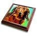 Dachshund - 8x8 Trivet With 6x6 Ceramic Tile