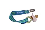 BooginHead BinkiGrip Pacifier Holder in Blue/Green Stripe