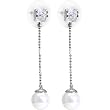 Surgical Steel Red Diamond Shape Industrial Barbell Earring