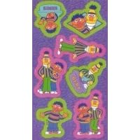 Bert and Ernie Stickers (1998, 2 Sheets) by