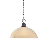 By-Thomas Lighting Fenwick Painted Bronze One-Light Traditional Pendant