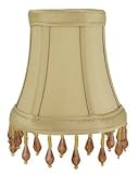 Pure Silk Mini Chandelier Shade with Trim