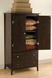 Review Prepac  / Manhattan 2 Drawer Armoire