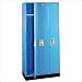 Lyon BBRN5042-3N Quiet Door Locker - Single Tier - 3 Sections - No Legs or Louvers (U...