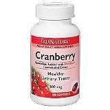 TruNature Cranberry 300 mg - 180 Softgels - Healthy Urinary Tract with Antioxidant Activity with ShanStar Concentrated Extract