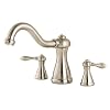 Pfister 806M0BK Marielle Double-Handle Roman Tub Faucet, Brushed Nickel