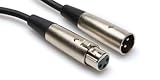 Hosa 5 Ft. Standard AES / EBU 110ohm, 3 Pin XLR Male to XLR Female Audio Cable
